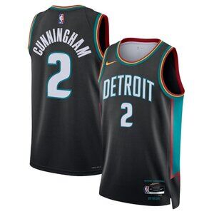 Cade Cunningham Detroit Pistons Nike 2025/26 City Edition Swingman Jersey